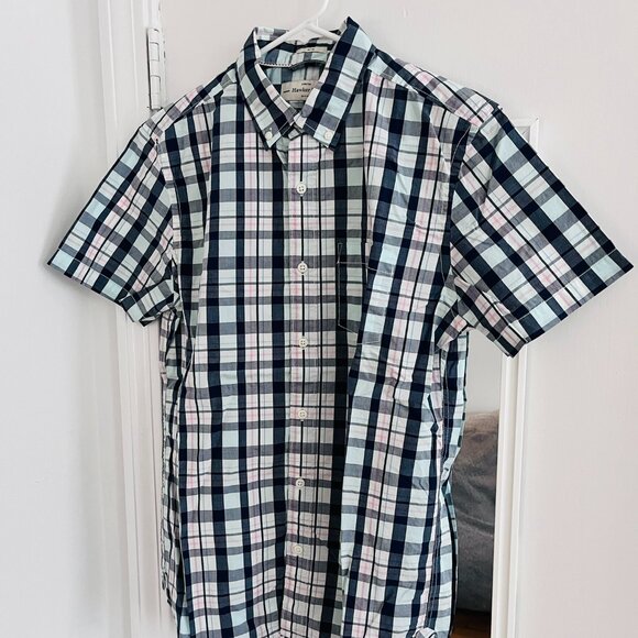 Hawker Rye Essential Wash Short Sleeve Stretch Shirt - Picture 1 of 3